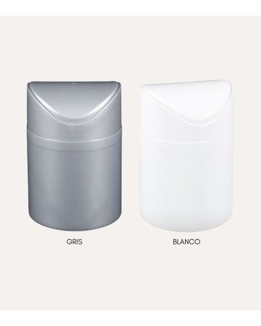 Papelera Elegance con Tapa Balancín de Plástico