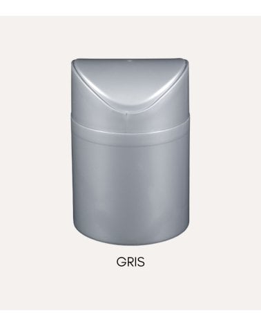 Papelera Elegance con Tapa Balancín de Plástico