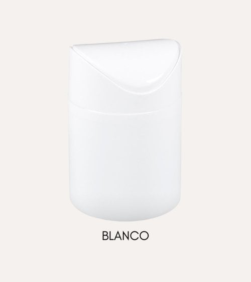 Papelera Elegance con Tapa Balancín de Plástico