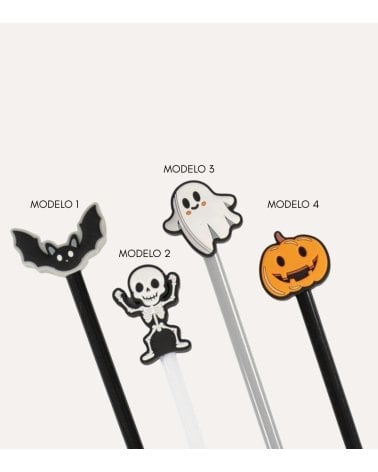 Bolígrafo con Figurita de Halloween de SIlicona