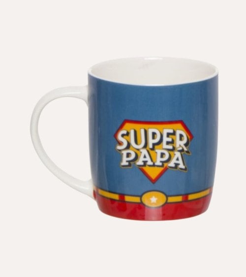Taza Mug Super Papá de Cerámica