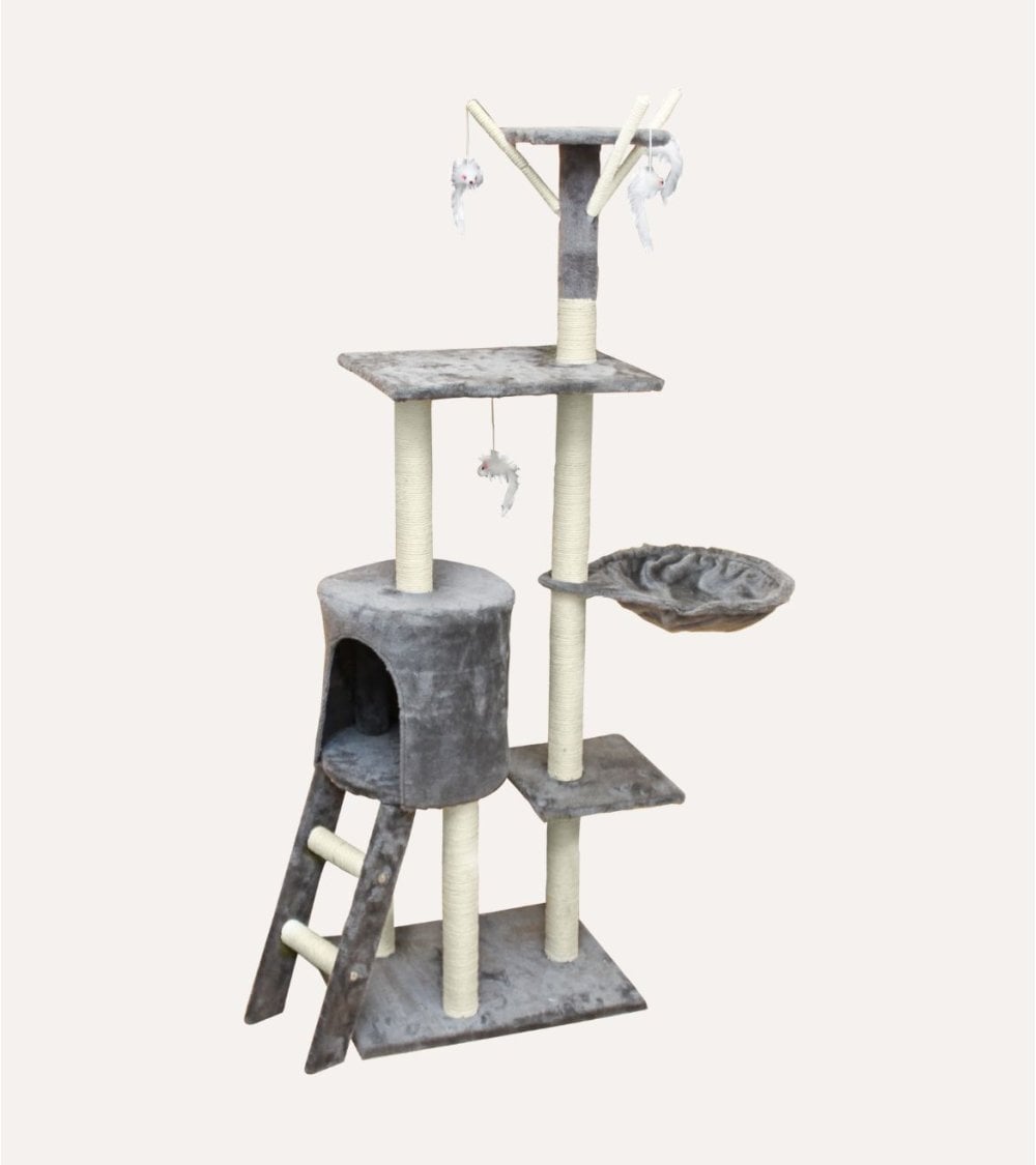 Árbol Rascador para Gatos Chat de 5 Alturas