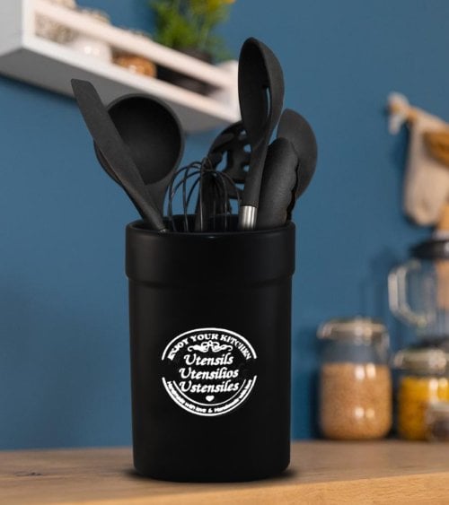 Portautensilios Samay de Metal