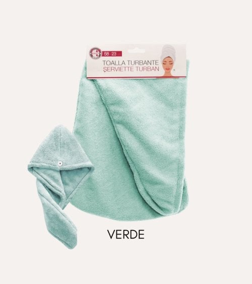 Toalla Mágica para Pelo de Poliéster