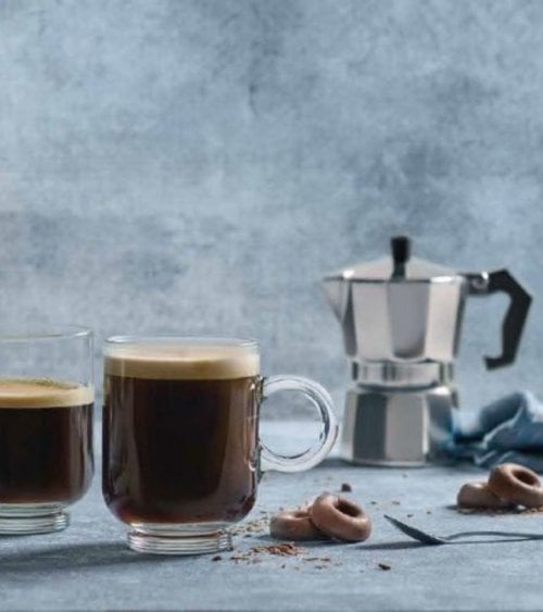 Set de 6 Tazas Mug Sentido de Vidrio