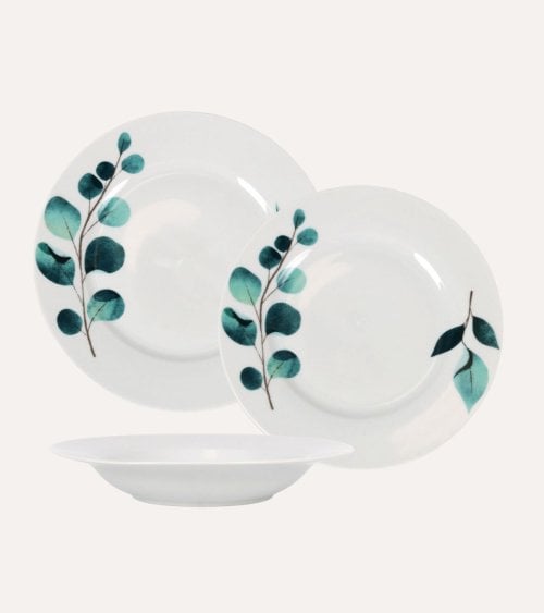 Vajilla de 18 Piezas Detroit de Porcelana