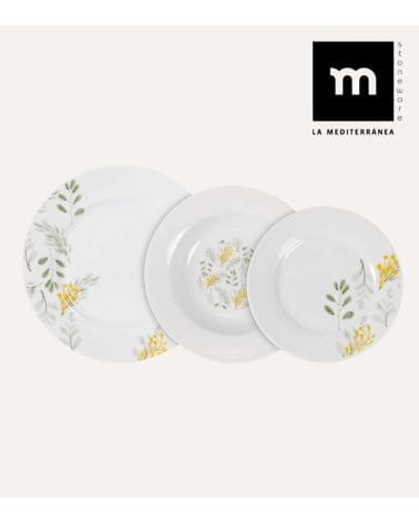 Vajilla de 18 Piezas Reims de Porcelana