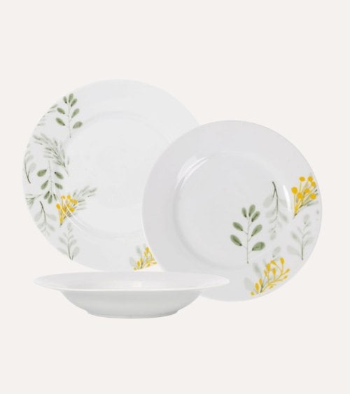 Vajilla de 18 Piezas Reims de Porcelana