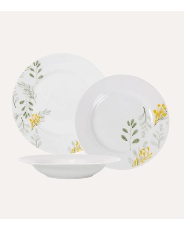 Vajilla de 18 Piezas Reims de Porcelana