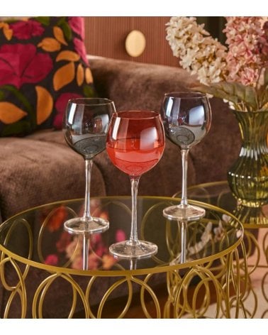 Set de 6 Copas de Vino Lucia de Vidrio