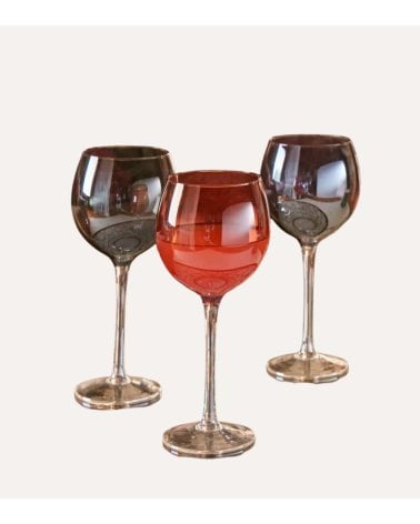 Set de 6 Copas de Vino Lucia de Vidrio