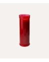 Velón Santo Rojo de Parafina y Cera Vegetal