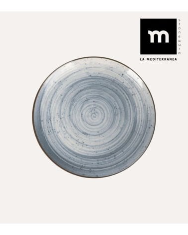 Plato de Postre Swirl de Gres