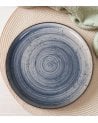 Plato Llano Swirl de Gres