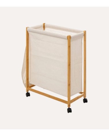 Carrito Auxiliar para Colada Tidy de Bambú