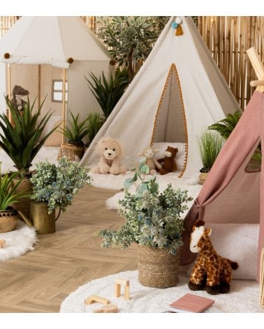 Peluche Infantil con forma de Jirafa Marrón-2