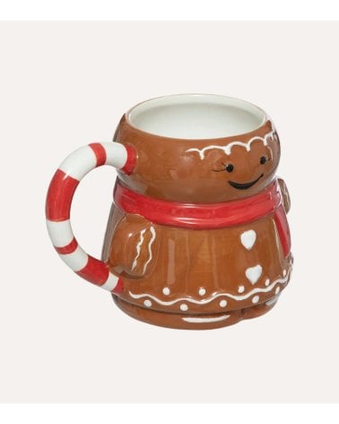 Taza de Galleta Navideña de Jengibre de Dolomita