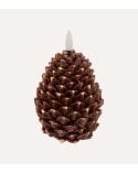 Vela LED de Piña de Pino de Parafina
