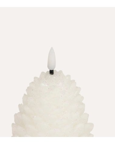 Vela LED de Piña de Pino de Parafina