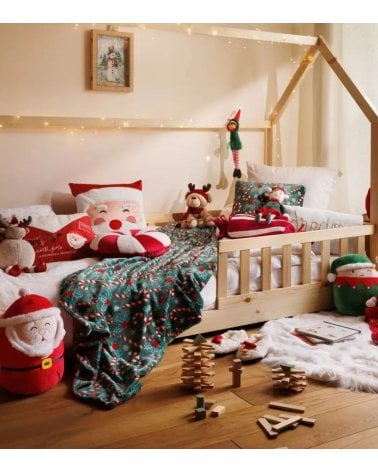 Peluche Squishy Navideño Papá Noel de Poliéster