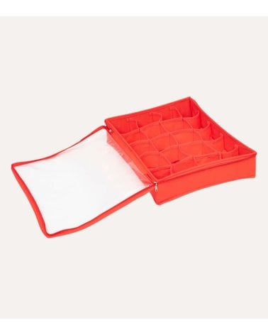 Caja de Almacenamiento para Bolas Navideñas