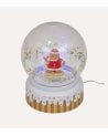 Bola de Nieve Galleta de Jengibre con Luz y Música