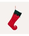 Calcetín Navideño con Cascabeles para Colgar