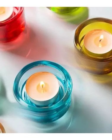 Set de 20 Velas Tealights Blancas 8 Horas