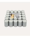 Set de 100 Velas Tealights Blancas 4,5 Horas