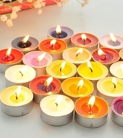 Set de 20 Velas Tealights de Olores