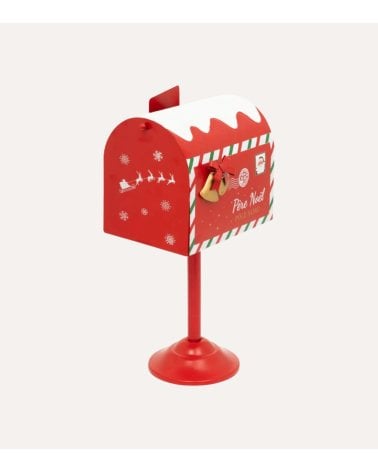 Buzón Navideño Tradicional de Cartas a Papá Noel