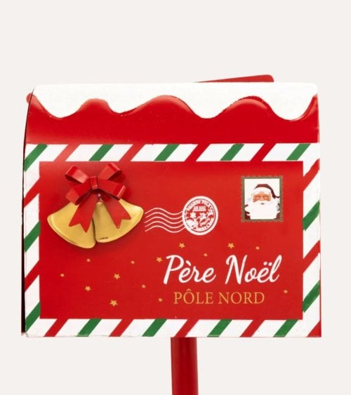 Buzón Navideño Tradicional de Cartas a Papá Noel
