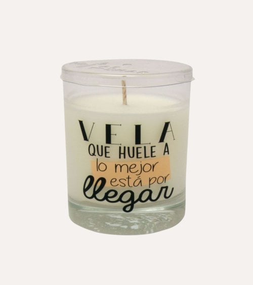 Vela en Vaso Perfumada con Mensaje