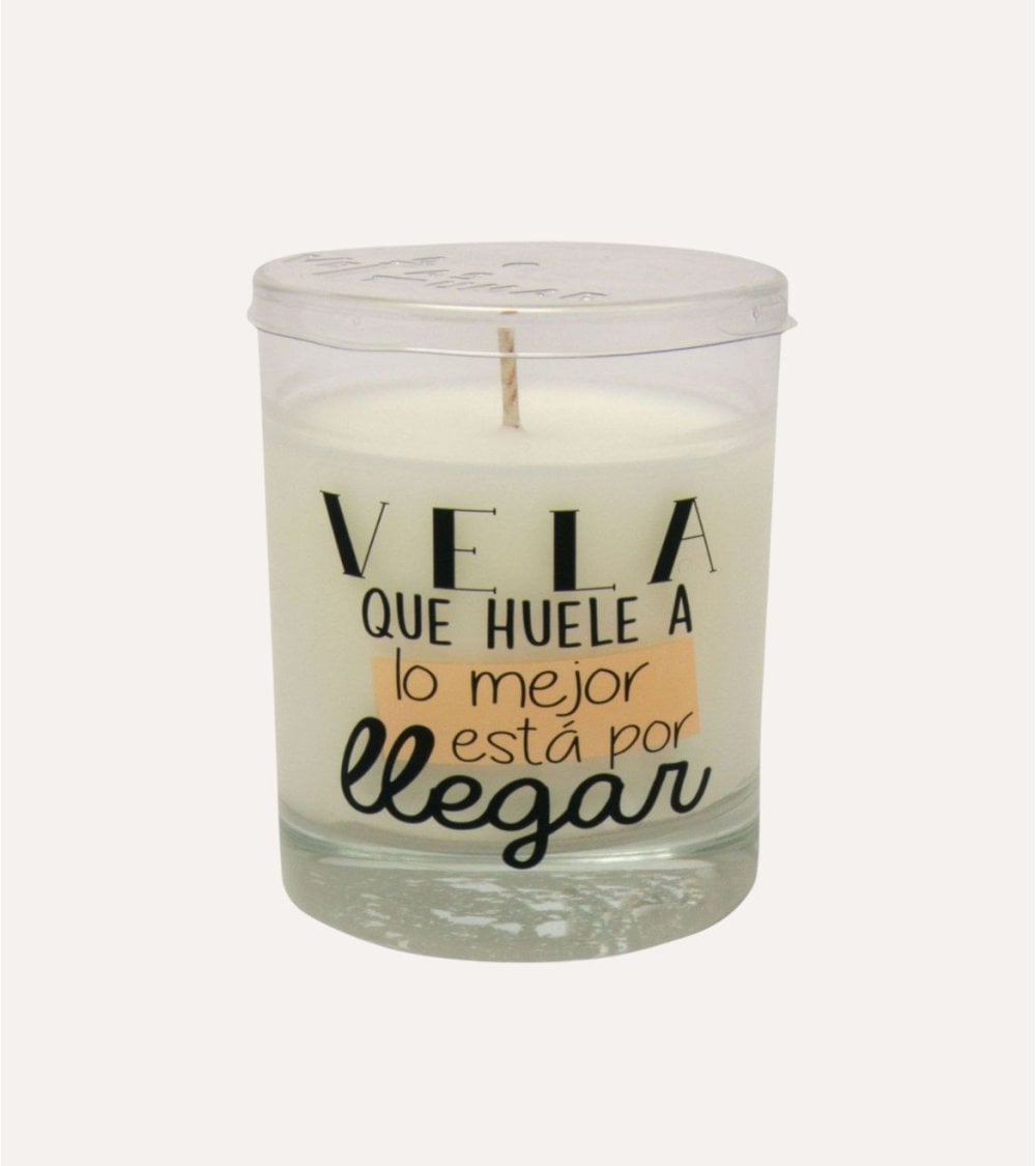 Vela en Vaso Perfumada con Mensaje