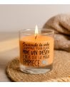 Vela en Vaso Perfumada con Mensaje