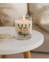 Vela en Vaso Perfumada con Mensaje