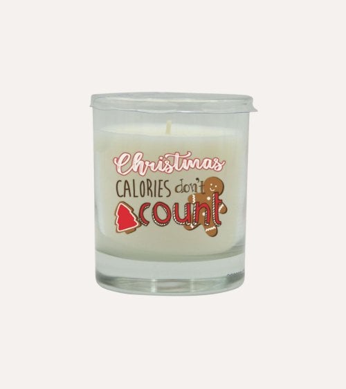 Vela en Vaso Perfumada de Navidad