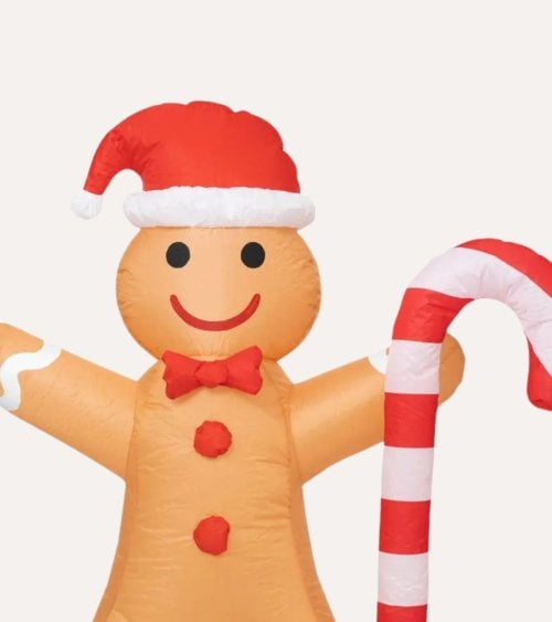 Hinchable Navideño Galleta de Jengibre de Poliéster