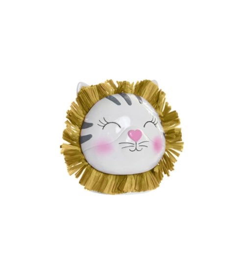 Hucha Infantil con forma de Cabeza de León-2