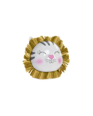 Hucha Infantil con forma de Cabeza de León-2