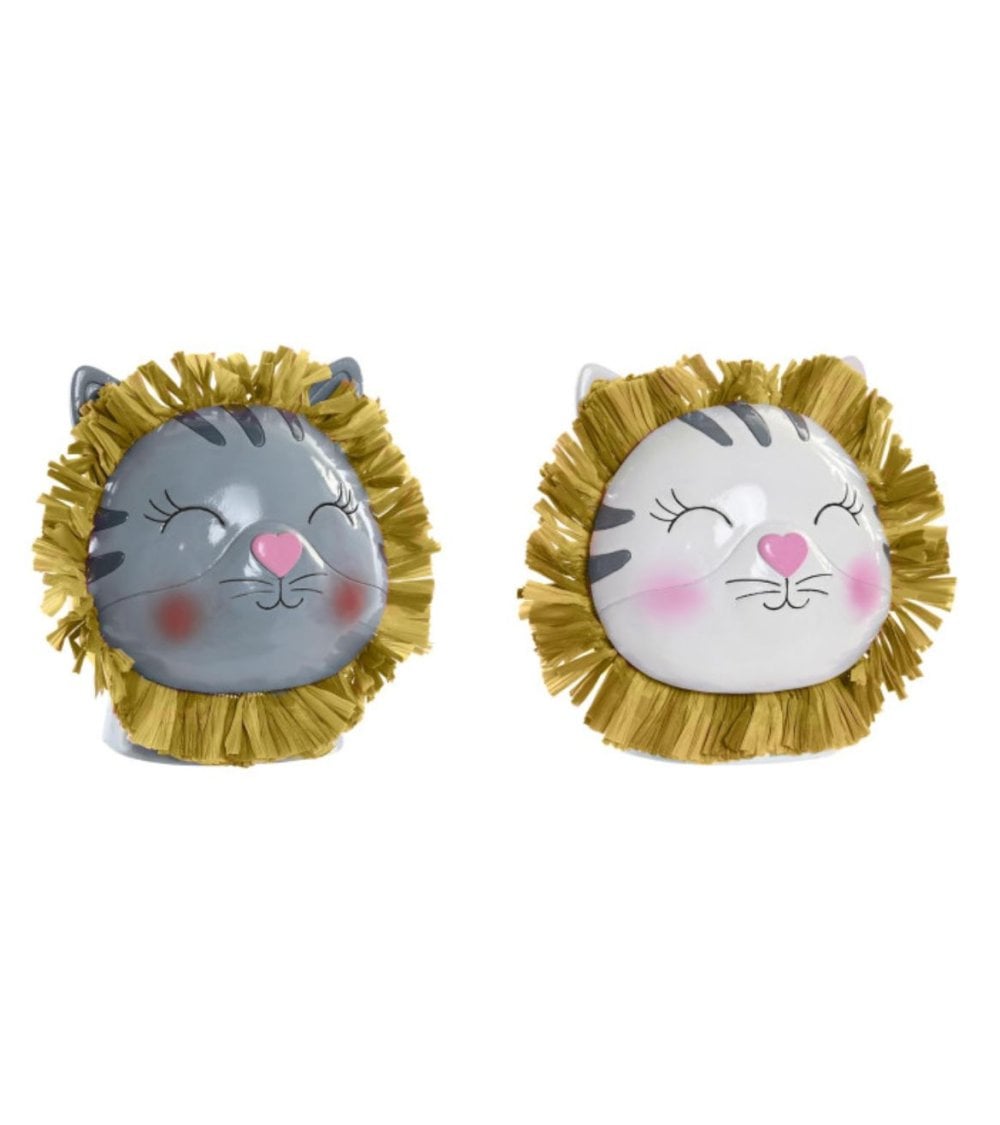 Hucha Infantil con forma de Cabeza de León-1