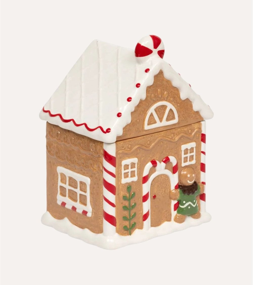 Tarro Casita de Galletas Navideña de Dolomita