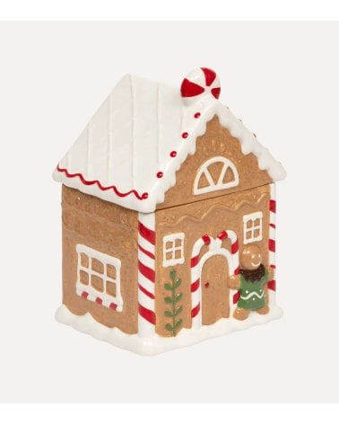 Tarro Casita de Galletas Navideña de Dolomita
