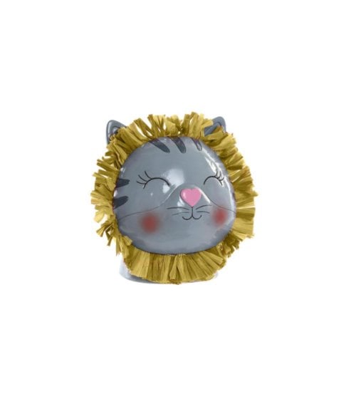 Hucha Infantil con forma de Cabeza de León-3