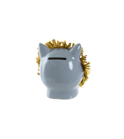 Hucha Infantil con forma de Cabeza de León-4