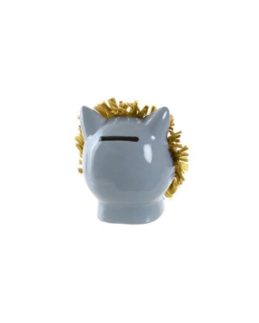 Hucha Infantil con forma de Cabeza de León-4