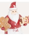 Papá Noel Decorativa Panadero de Poliresina