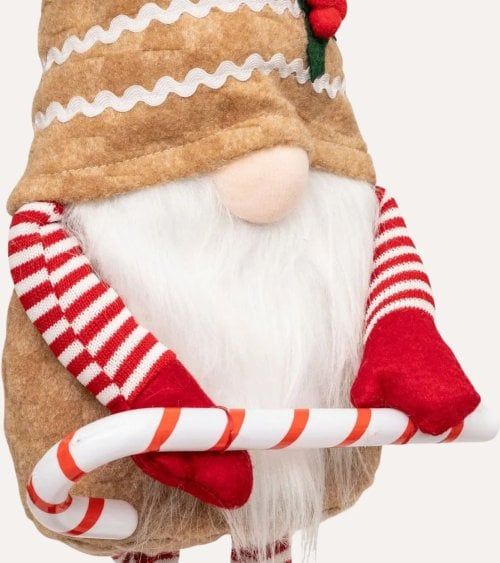 Gnomo Navideño Galleta de Jengibre de Pie