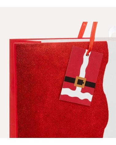 Bolsa de Regalo Navideña de Papá Noel