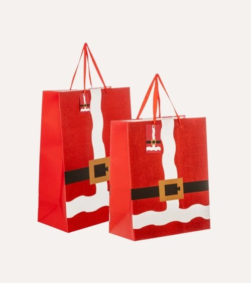 Bolsa de Regalo Navideña de Papá Noel